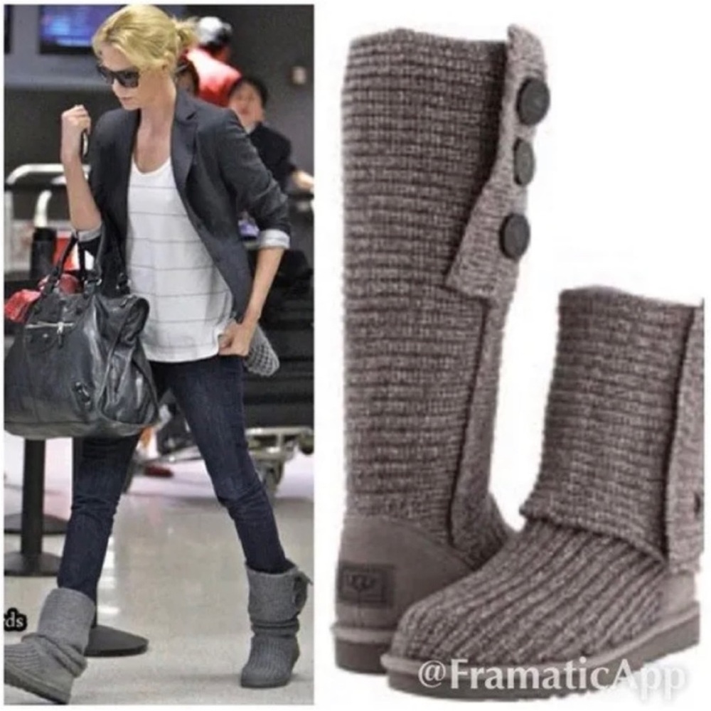 UGG Classic Cardi Boots, Sz 7
